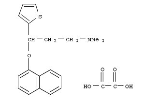 Molecular Structure of 116817-12-0 (S-(+)-N,N-DIMETHYL-3-(1-NAPHTHLENYLOXY)-3-(2-THIENYL)-PROPANAMINE)